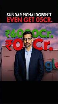 Sundar Pichai’s ₹6,000 Crore Salary? Here’s the FULL Truth!