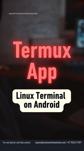 Termux App – Linux Terminal on Android #termux #mobilehackers #ethicalhacking