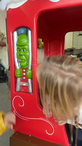 307K views · 993 reactions | Mom surprises kids with Santas Sleigh!!! She transformed an old kiddie ride and makes it a christmas dream come true. | Janelle & Kate | Facebook