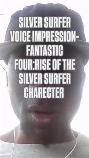 Silver Surfer Voice Impression #silversurfer #mcu #dougjones #fantasticfourriseofthesilversurfer