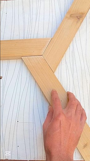 Easy Wood Joint with Basic Hand Tools #woodworking #woodjoints