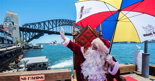 Hot and sunny or wet and windy? Xmas weather near you
