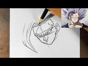 Drawing GOHAN BEAST DBS MANGA