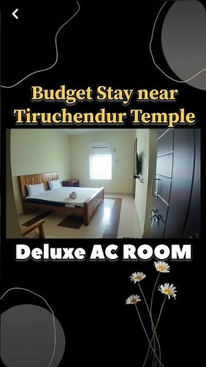 Government TTDC Room in Tiruchendur for ₹** Only!**🤯|Budget Rooms to stay near Tiruchendur temple