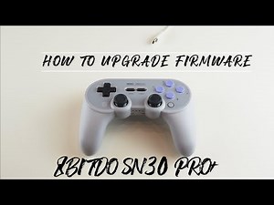 sn30 pro Controller 8bitdo firmware update new procedure Tutorial