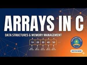 Arrays in C Programming | తెలుగు | Digital Skill Campus