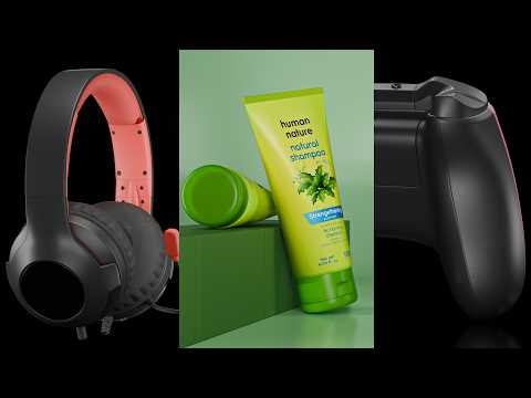 3D Product Animation Show Reel 2026