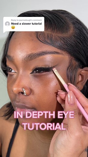 Replying to @jaynnedough hope this helps! #jordanaticia #makeuptutorial #ukblackgirlmakeup #eyeshadowtutorial #blackgirlmakeup