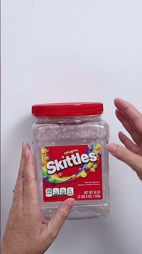 Remove Stickers and Reuse Containers… #removelabels, #upcycle #reuse #storagecontainers