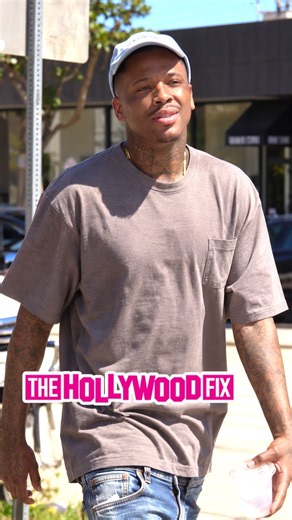 YG Shuts Down Paparazzi When Spotted Leaving Lunch With A Mystery Girl On Melrose Ave. In WeHo, CA