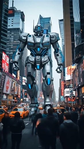 Robot walking create by Youtube Ai | #shorts #dreamscreenai #ytshorts #robot