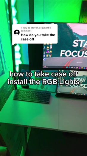 Replying to @steven.urquhart so how to take the case off and to install the RGB lights #ps5 #rgb #gaminglights #gamingrgb #blackfriday