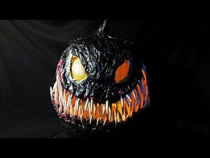 I Made A VENOM Pumpkin - Halloween DIY | Dark Nook