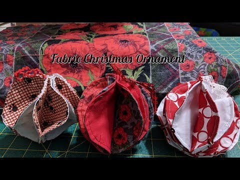 Fabric Christmas Ornament