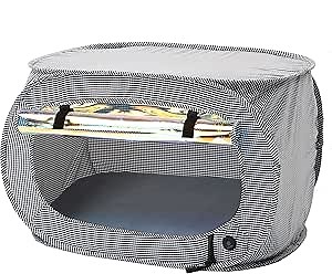 Amazon.com : Pet Life ® 'Enterlude' Innovative Smart Electronic Heating Lightweight and Collapsible Travel Folding Cat and Dog Tent or Wired Dog Crate : Pet Supplies