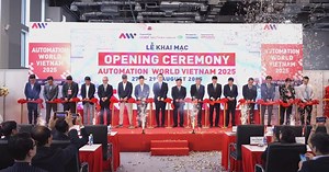 Automation World Vietnam 2025 thúc đẩy sản xuất thông minh