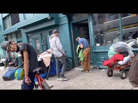 Exploring Canada's Worst Street, East Hastings. Vancouver B.C 2021 [4K]