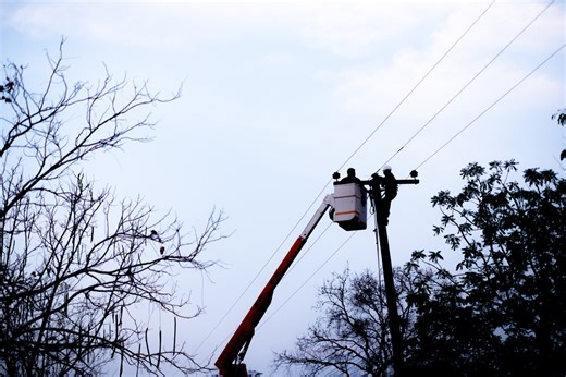 Horror Over Who Woman Realizes Is Stuck on Power-Line Pole for 3 Days