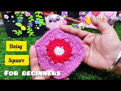 How to make a perfect granny square for beginners✨🌞