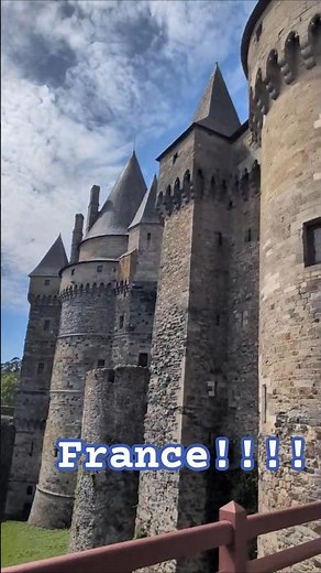 I Found a Real Fairy Tale Castle in France! 🏰✨#france #normandie #bretagne