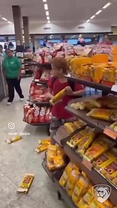 13M views · 204K reactions | Viral video shows a kid trashing a grocery store as stunned adults watch. Society doesn't have a behavioral disorder problem. We have a parenting problem. | Brittany M. Hughes | Facebook
