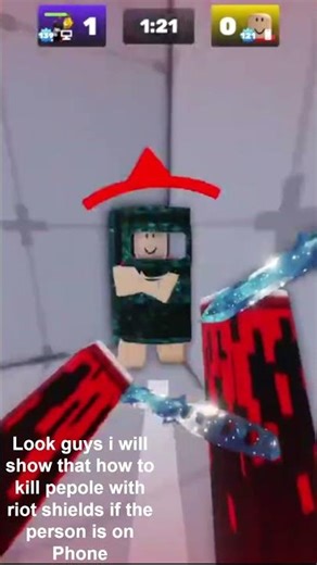 Easy win against a Riot + Auto shoot guy also some tutorial in this #roblox #robloxrivals