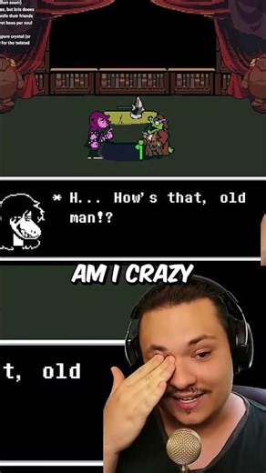 DELTARUNE's Oldest Man! #deltarune #gaming #tobyfox #undertale #deltarunechapter4