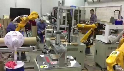 力泰工业机器人 自动上下料机械手 智能制造自动生产线