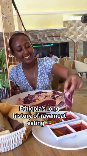 173K views · 1.1K reactions | Yes, raw meat is a delicacy in Ethiopia...