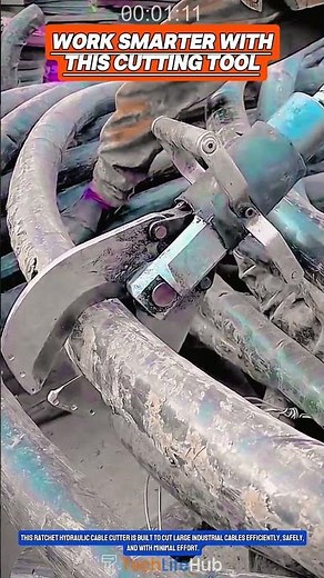Innovation Technology Portable Cable Cutter: Powerful Precision Cutting Tool #tech