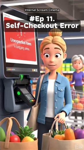 Ep 11. Self-Checkout Error: "Unexpected item in bagging area!" 🛒 | Internal Scream Cinema