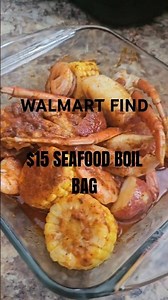 This $15 Seafood Boil From Walmart Got Me Trippin! #food #seafood #goodfood #cookingvideo #walmart