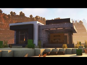 Minecraft How to Build | 🌵 Easy Modern Desert House Tutorial