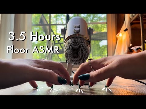 3.5 Hour Floor ASMR Compilation! No Talking