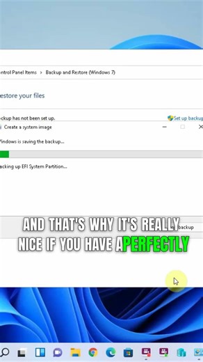 Explaining system image backup and restoration benefits