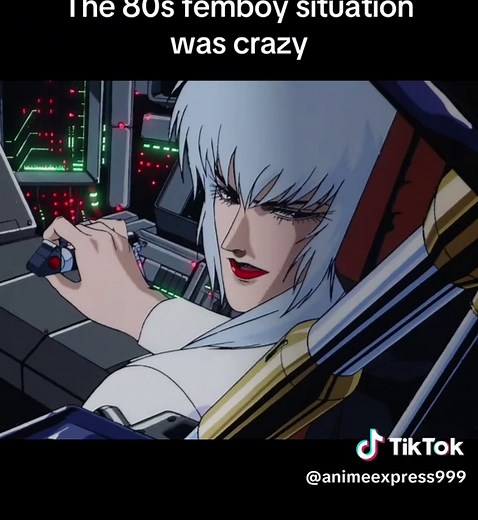 Epic Femboy Comeback in Cyberpunk Anime