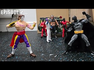 Batman stop motion episode 2 - BATMAN VS VEGA🔥👊 | DC VS STREET FIGHTER!!! |