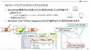 ラピッドコントロールプロトタイピング(RCP)による制御アルゴリズムのテスト
