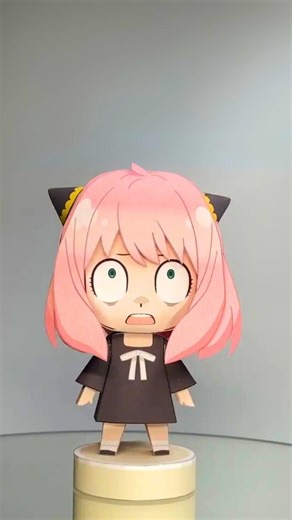 ANIME CRAFT on Instagram: "Anya Forger – The Cutest Esper Spy 🐶💖 “Her telepathy might expose secrets… but her smile melts hearts! 💫 Make your own adorable Anya with this ASMR-style papercraft tutorial!” ✂️🎧 📥 Instant digital download 🎀 Perfect for Spy x Family fans & collectors #AnyaForger #SpyXFamily #AnimePapercraft #ASMRArt #DigitalPapercraft #OtakuCrafts #AnimeASMR #CuteAnime #PapercraftArt #AnimeCollectors #AnimePapercraft"