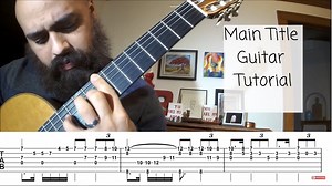 Zelda Guitar Tutorial - Zelda Main Title Theme Guitar (Tabs)