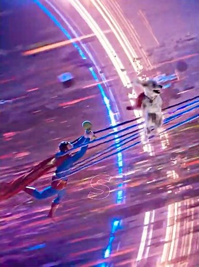 Superman rescues baby and dog #shorts