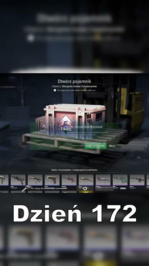 DZIEŃ 172 OTWIERANIA CODZIENNIE SKRZYNKI DOPÓKI NIE TRAFIĘ KOSY #csgo #cs2!!