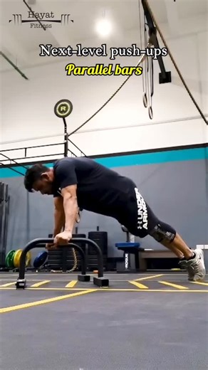 Sharjah’s #1 Place to get FIT | Anyone can push the floor. Few can control their body on parallel bars. That’s strength. #parallelbarpushups #bodyweighttraining... | Instagram