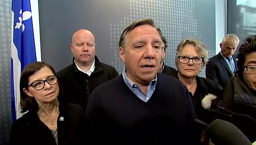 Quebec Premier François Legault gives update on flooding