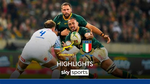 South Africa 45-0 Italy | Second Test Highlights