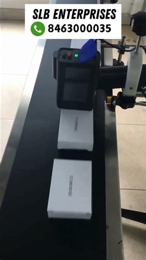 TIJ Printer with Conveyor| Box Printing| Mrp, Exp, Printing