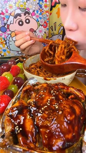 eat super delicious noodles - asmr #food #shorts