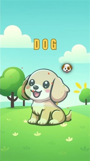 Dog Sound for Kids 🐶 | What Does a Dog Say? #shorts