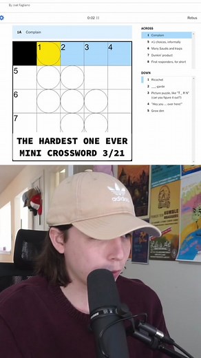 The Hardest Mini Crossword Puzzle EVER!