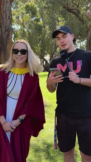 How do our grads describe Murdoch Uni in ONE word? 🎓